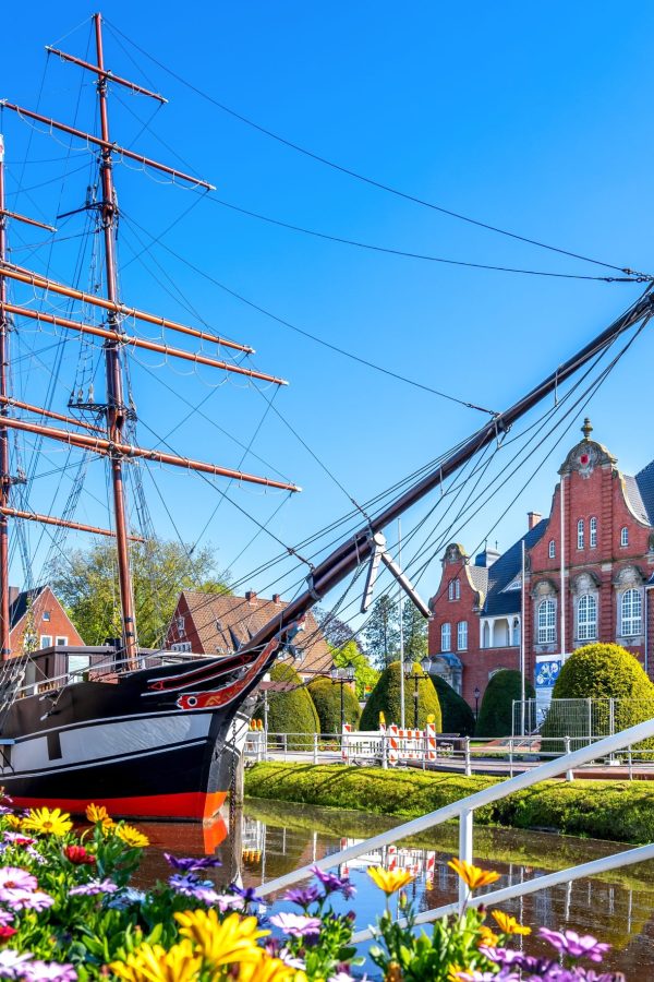 Old,City,Of,Papenburg,,Germany